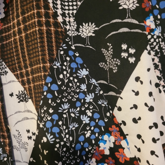 Tommy Hilfiger button up patchwork shirt size M - Picture 5 of 14